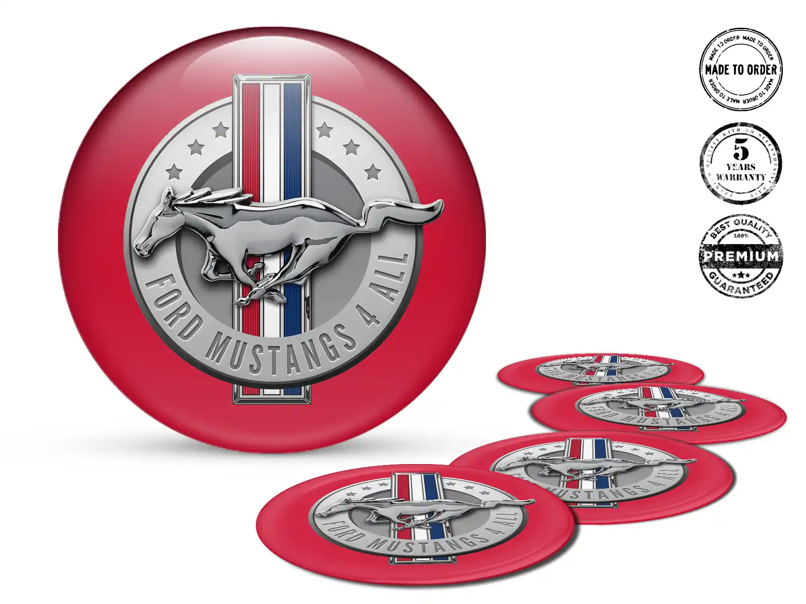 Ford Raddekal Design Individuelle Silikon-Badges